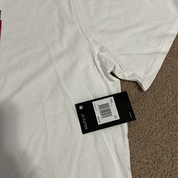 Jordan White Graphic T-Shirt - Picture 2 of 2